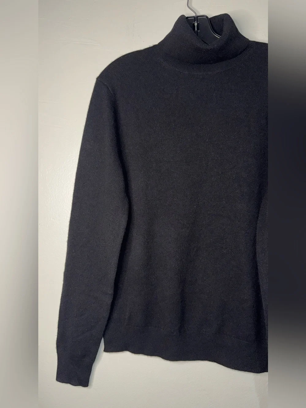 Saks Fifth Avenue Men's Black Turtleneck Sweater